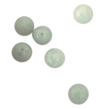 10 stk. 8 mm Amazonit facet perler